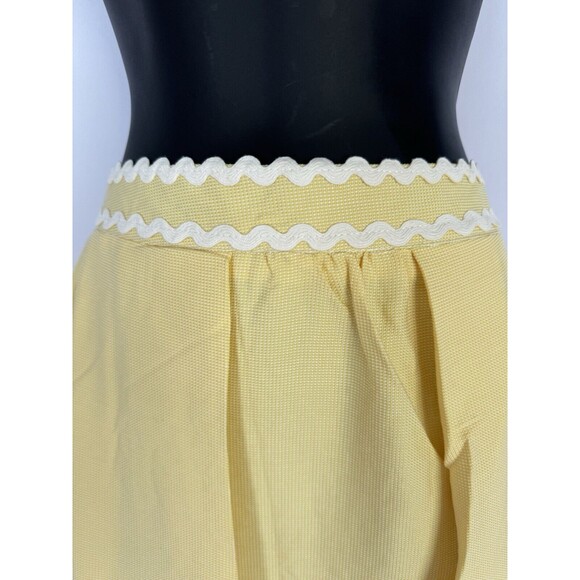 English Factory Yellow Lace Women’s Skirt Size Small - Picture 2 of 5